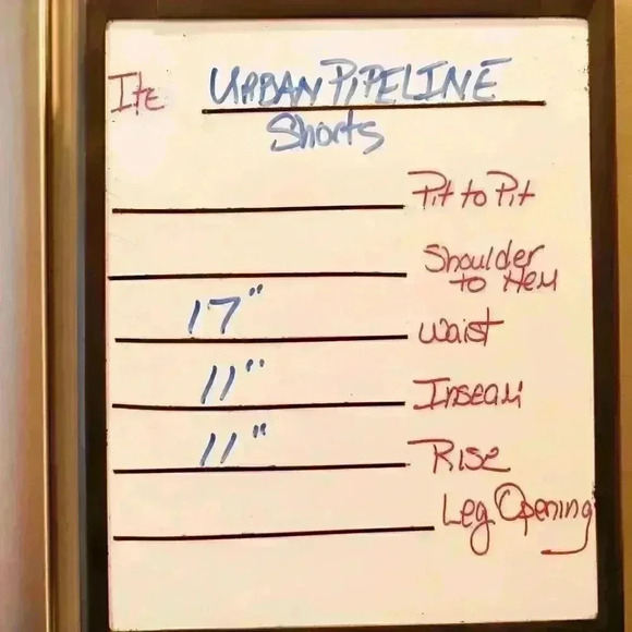 Lot of 3 Size 34 Vans/Urban Pipeline/G&M Men's shorts white/black combo - Picture 10 of 11